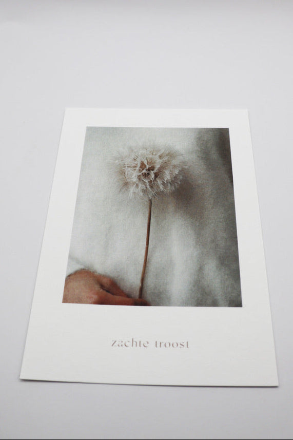 Troostkaart 'Zachte troost'