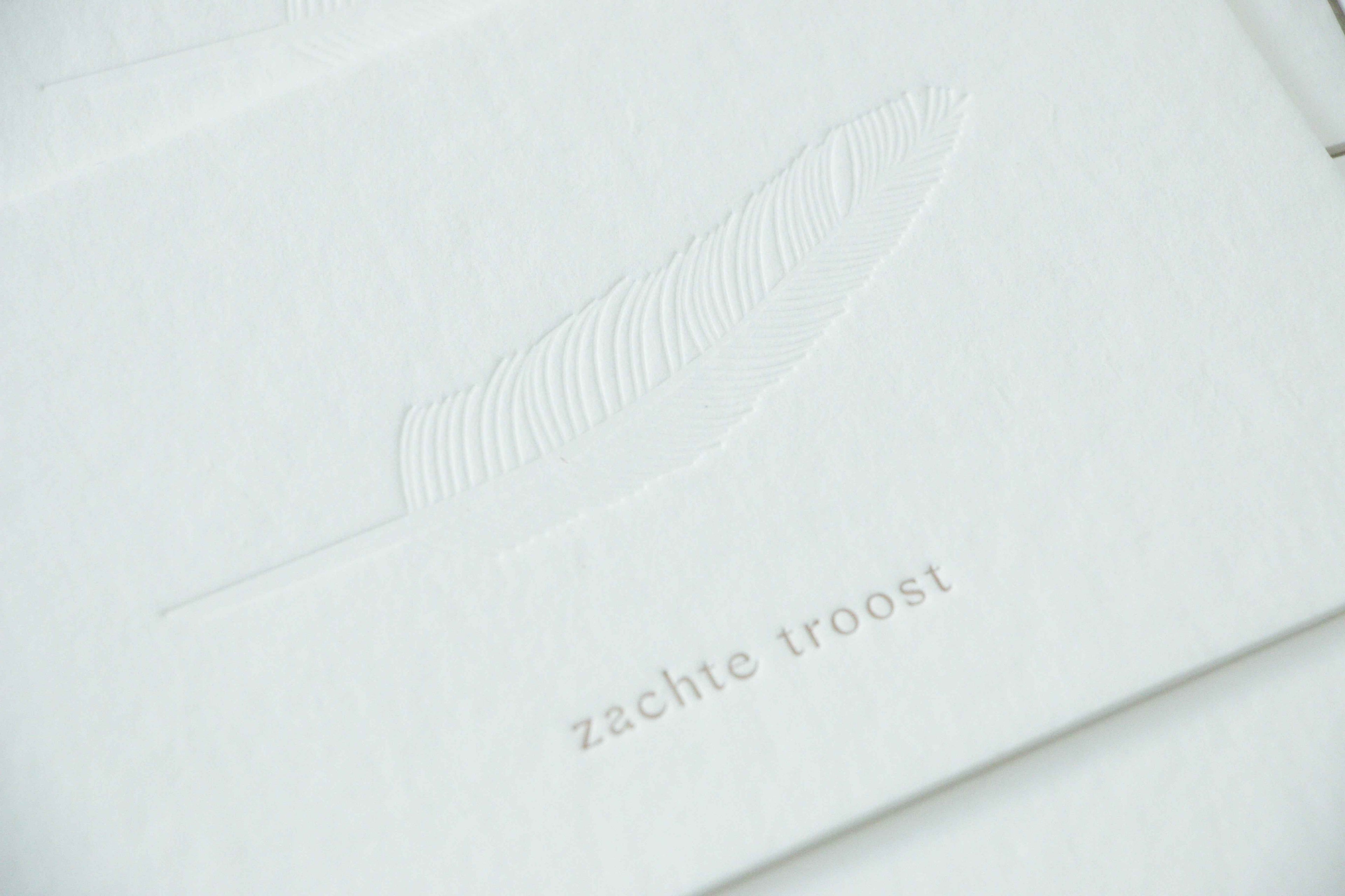 troostkaart 'zachte troost'