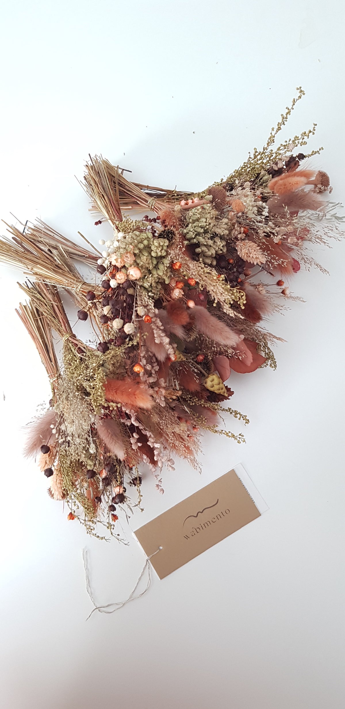 mini boeket droogbloemen 